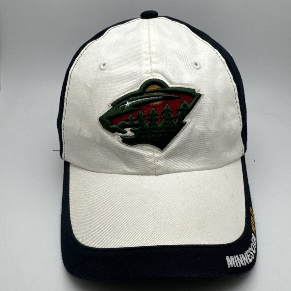 Minnesota Wild Hat Cap Mens Strapback Adjustable NHL Hockey